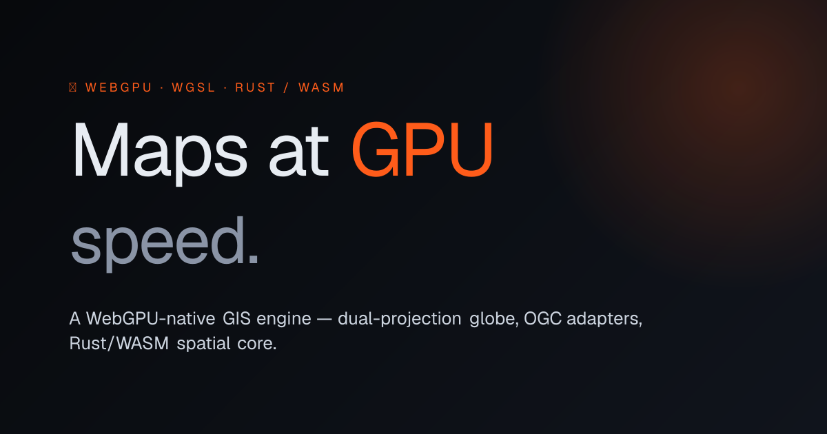 MapGPU — Maps at GPU Speed